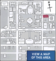 map of International Affairs Building area